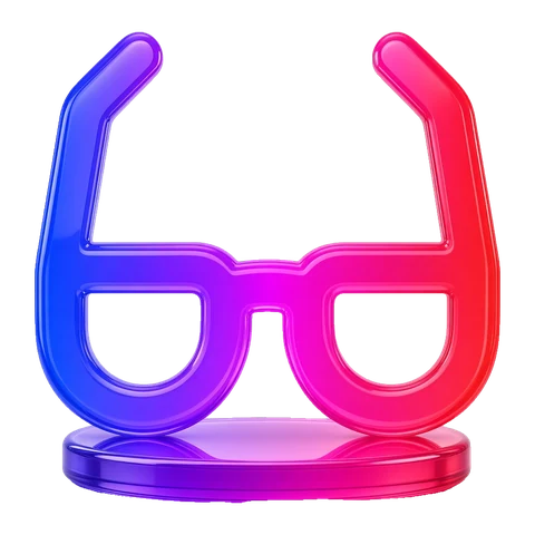 Lentes de caramelo, ícono de Ciencia de datos